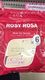 日本代购 预定 rosy rosa海绵吸水果冻化妆海绵棉块粉扑 菱形6个