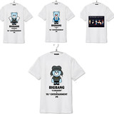bigbang回归MADE演唱会周边权志龙GD同款小熊短袖T恤应援打歌服