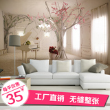 3D立体空间壁画客厅沙发电视背景墙纸壁纸卧室婚房墙布北欧宜家