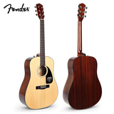 Fender芬达民谣木吉他CD60标准41寸云杉面板初学者入门吉它jita