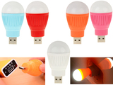 NET|节能USB小灯泡 便携式led小夜灯照明灯可接电源USB发光二极管
