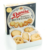 DANISA皇冠丹麦曲奇饼干零食品烘培糕点甜品点心90g/盒装休闲小吃