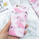 韩国少女粉系列火烈鸟苹果iPhone6S手机壳6Plus全包边软壳保护套