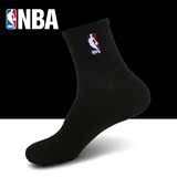 凑单NBA正品精英袜男子运动袜专业篮球袜男袜男士中筒纯棉黑袜子