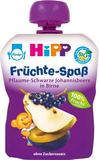 德国正版喜宝HiPP有机黑加仑西梅梨果泥吸吸乐 90克 1岁以上现货