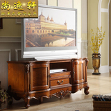 卧室电视柜 欧式电视柜 小户型电视柜高款 美式实木电视机柜地柜