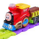 贝恩施声光电动轨道车托马斯小火车模型儿童玩具男孩宝宝生日礼物