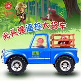 遥控吉普模型儿童熊出没玩具光头强越野遥控车充电动汽车男孩玩具