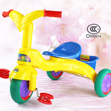 儿童三轮脚踏车 橡胶轮自行车宝宝骑行车童车运动三轮车 生日礼物