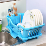 塑料滴水晾放洗碗盘筷碟收纳架沥水碗架碗柜篮餐具置物架厨房用品