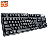 赛睿SteelSeries 6GV2 游戏机械键盘黑轴 红轴 6G键盘 正品行货