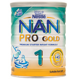 澳洲直邮 Nestle雀巢NAN能恩金盾Pro金装1段婴儿奶粉  2罐起拍
