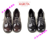 包邮日本代购2015新款HARUTA4902 可爱圆头蠢萌jk制服皮鞋 现货
