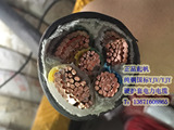 上海起帆电线 纯铜芯国标硬线 VV5芯动力电缆 YJV3*50+2*25平方
