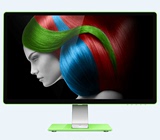 惠科/HKC P2372 23寸宽屏 无边框IPS 台式电脑液晶LED显示器 绿色