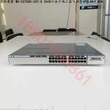 WS-C3750X-24T-S Cisco思科24端口全千兆三层可网管理VLAN交换机
