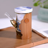 红茶泡茶壶青瓷内胆过滤玻璃耐高温冲泡茶器陶瓷普洱功夫茶具单壶