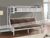 式铁艺上下床双层床成人高低床折叠两用子母床组合床两层床特价欧