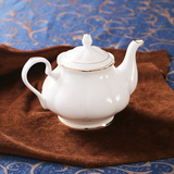 欧式陶瓷茶具咖啡壶配套杯碟装英式下午茶壶结婚送礼创意礼物奶壶
