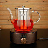 无硅胶电陶炉电磁炉专用玻璃壶 耐热玻璃电茶壶煮茶壶烧水壶套装