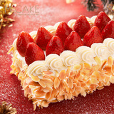 Mcake拿破仑莓恋草莓坚果奶油生日聚会蛋糕上海北京杭州苏州
