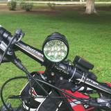 核t6 自行车前灯 强光山地车头灯 骑行装备照明灯爆亮进口灯珠 7