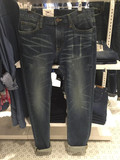 2016夏季 LEE正品代购男士超薄款修身小直脚牛仔裤L11709Y791BK