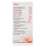 16年3月到期 GNC健安喜孕妇专用综合复合多元维生素 90粒含DHA叶