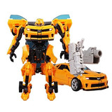 男孩玩具变形金刚4大黄蜂擎天柱威震天变形汽车人拼装组装机器人