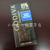 现货 美国godiva 高迪瓦/歌帝梵 85%黑巧克力 100g 排块 16年9月