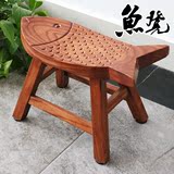 老榆木实木小凳子家用茶几儿童时尚创意成人凳板凳木凳矮木子红木