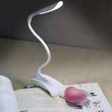创意LED充电小台灯夹子护眼学习学生阅读工作触摸调光卧室台灯