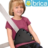 现货美国购正品Brica儿童汽车安全带固定器调节器防勒脖护肚保暖