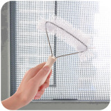 居家家 纱窗专用清洁刷 擦窗擦玻璃器 刮窗扫刷隐形纱窗清洗工具