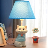 床头灯可调光装饰创意时尚温馨可爱儿童房礼物卡通小猫咪台灯卧室