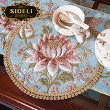 斯德莉欧式高贵西餐垫杯垫碗垫隔热垫 布艺时尚茶几桌垫工艺品垫