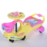1-2-3-4岁静音轮带前筐新品儿童玩具车扭扭车摇摆车溜溜车滑行车