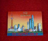 上海东方明珠塔图案磁贴冰箱贴高档树脂冰箱贴出国送老外特色礼物