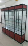 公司样品会议室展览展会展示架精品货架展柜金属玻璃展示柜