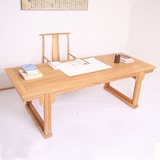 中式老榆木画案 实木免漆仿古书法桌办公桌 明清古典大班桌书画桌