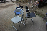 致兴椅业 塑料钢架折叠椅 培训椅 接待椅 职员椅 会议椅子 办公椅
