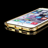 iphone4s手机壳钻苹果4s钻边框i4镶钻保护透明轻薄奢华水钻外壳新