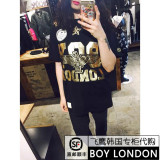 【韩国顺丰包邮直发】正品代购 BOY LONDON T恤 B63TS80