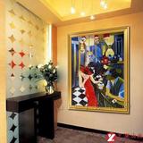 卡拉OK酒吧台场景装饰品油画卧室包间包厢大厅大型壁挂画定制KT76