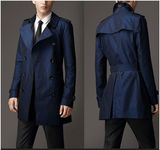 韩国代购正品2016春季男外套薄款风衣男士修身韩版中长款大码大衣
