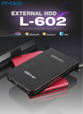 IT-CEO L-602 2.5英寸笔记本硬盘盒 移动硬盘盒 ide并口硬盘盒