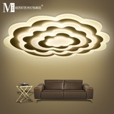 现代简约客厅灯led吸顶灯 创意个性云朵房间灯卧室灯无极调光灯具