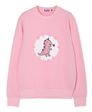 2件包邮韩国SJYP正品代购16小恐龙男女同款马卡龙可爱粉色卫衣特