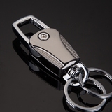 正品欧美达汽车双环可折叠钥匙扣男腰挂简约钥匙圈钥匙链创意礼品