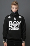 韩国代购BOY LONDON正品保障秋季新款潮流黑色套头卫衣B53MT25U89